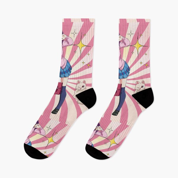 Item preview, Anime Girl with Pets (design for shirts and more) designed and sold by Liz Redbrake.
