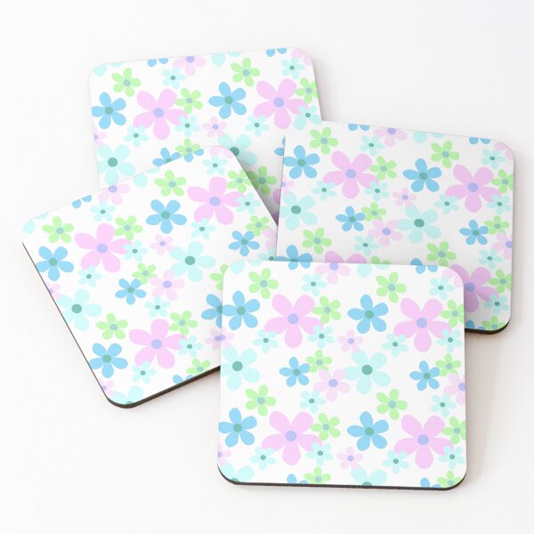 Item preview, Pastel Floral Daisies Seamless Repeat designed and sold by Sharon Schwalbe.