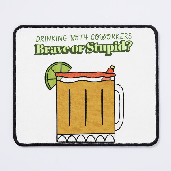 Item preview, Humorous Drinking phrase Drinking with Coworkers designed and sold by stampacreates.