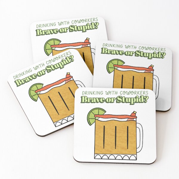 Item preview, Humorous Drinking phrase Drinking with Coworkers designed and sold by stampacreates.