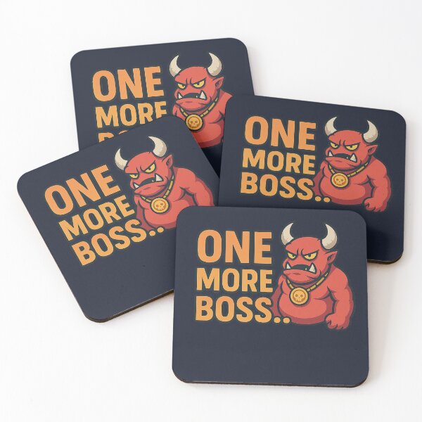 Item preview, One More Boss – Gamer Design designed and sold by jgvisualarts.