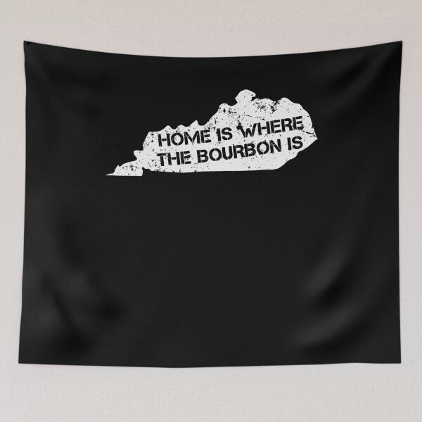 Item preview, Home Is Where The Bourbon Is Shirt Bourbon Lover Kentucky designed and sold by KentuckyGirlTee.