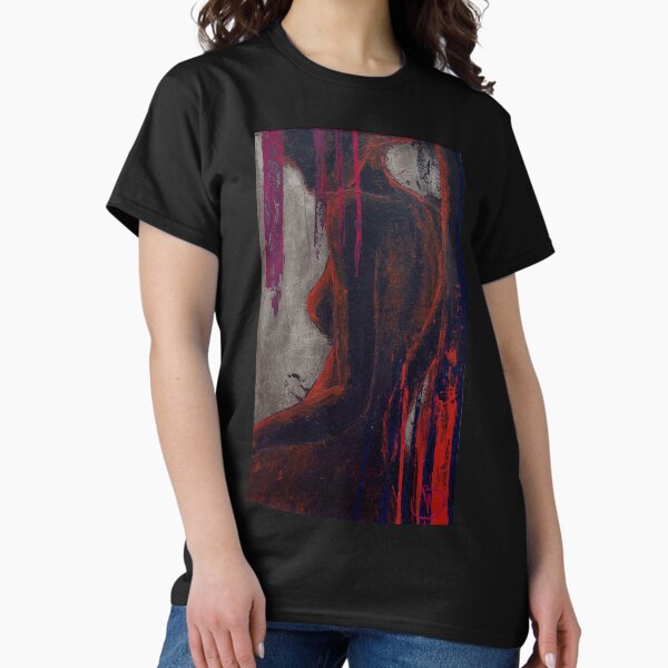 Item preview, silhouette of a woman from behind 3/4 designed and sold by BarbaraLArt.