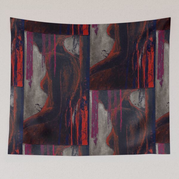 Item preview, silhouette of a woman from behind 3/4 designed and sold by BarbaraLArt.