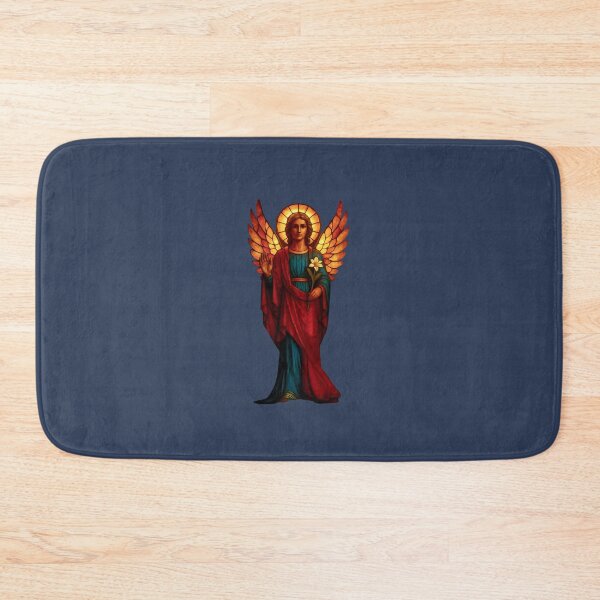 Item preview, Heavenly Light – Stained-Glass Style Guardian Angel designed and sold by jglobal360.
