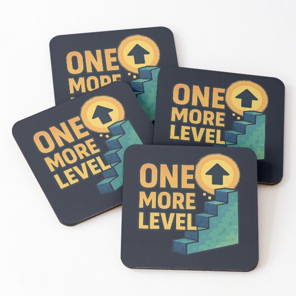 Item preview, One More Level – Level Up designed and sold by jgvisualarts.