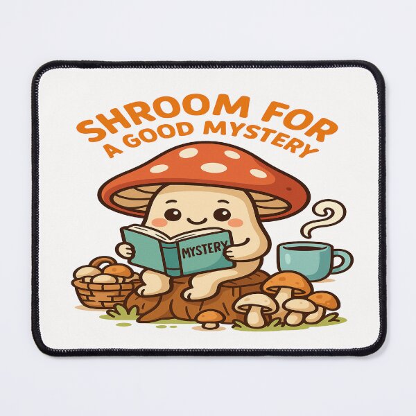 Item preview, Shroom for a Good Mystery – Reading PA Funghi Reads designed and sold by Globalcitytees.