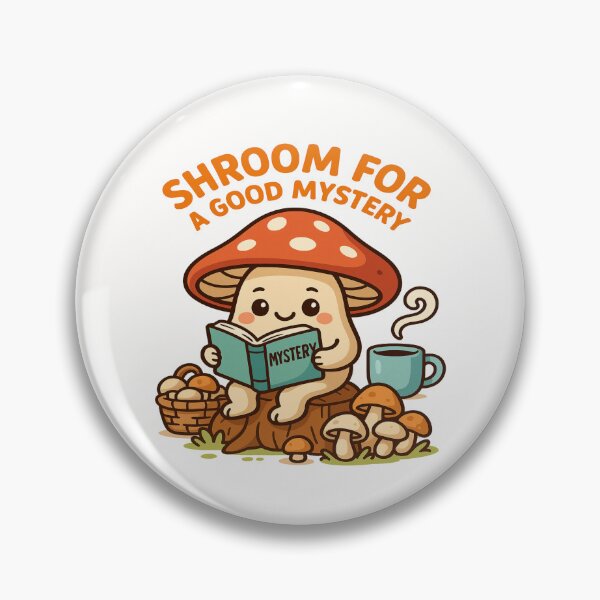 Item preview, Shroom for a Good Mystery – Reading PA Funghi Reads designed and sold by Globalcitytees.