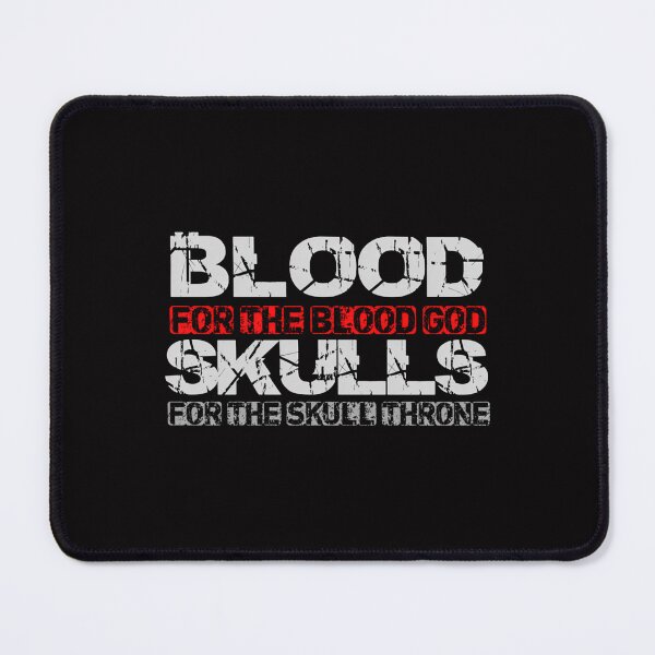 Item preview, Blood For The Blood God, Skulls For The Skull Throne Print  designed and sold by raemiart.