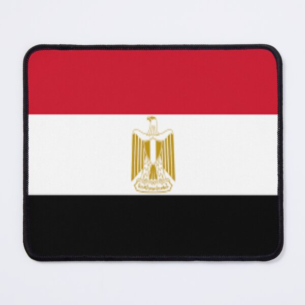 Item preview, Egyptian National Flag Design designed and sold by Midnight Veil Designs.