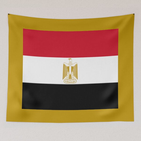 Item preview,  Egyptian National Flag Design designed and sold by Midnight Veil Designs.