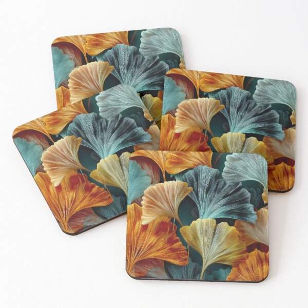 Item preview, Gatsby-era autumn Ginkgo leaves  designed and sold by scicilysimonee.