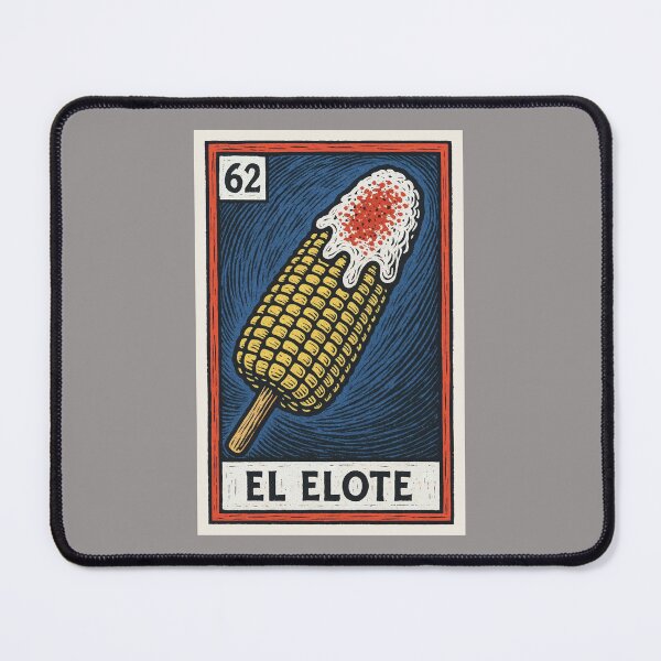 Item preview, Mexican Lottery Card 62 El Elote The Corn designed and sold by retrographics.