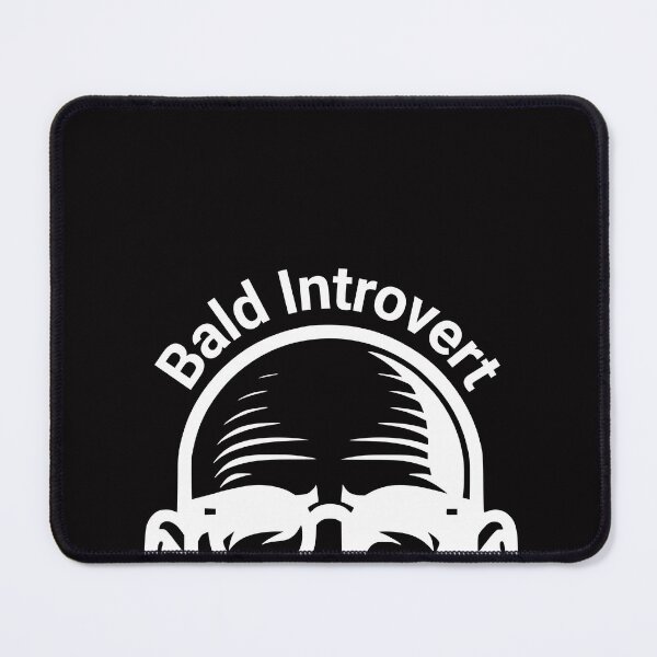 Item preview, Bald Introvert Tee, Baldness Pride Shirt, Shy Humor Top, Unisex T-Shirt, Introvert Gift, Baldness Awareness designed and sold by Orens POD.