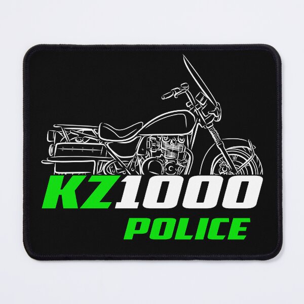 Item preview, Kawasaki KZ1000P Police 1982-2005 for bikers, Motorcycle designed and sold by ThrottleArts.