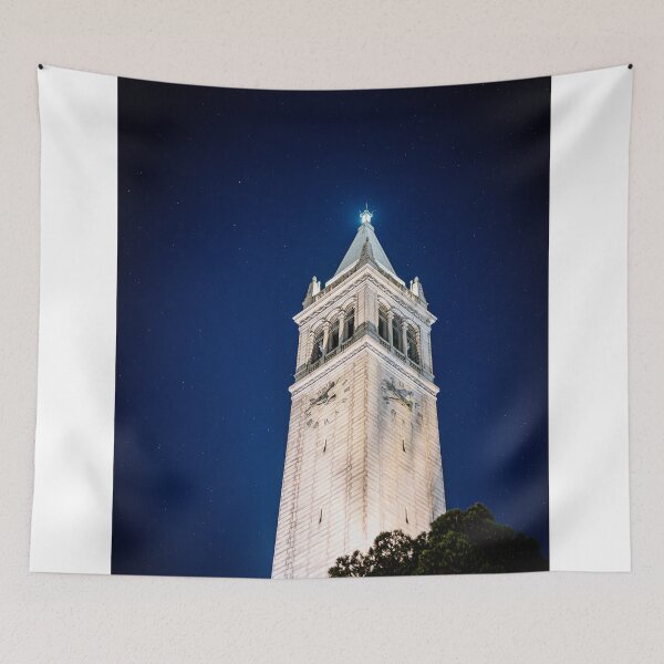 Item preview, Sather Tower at Night  designed and sold by BingxiStudio.