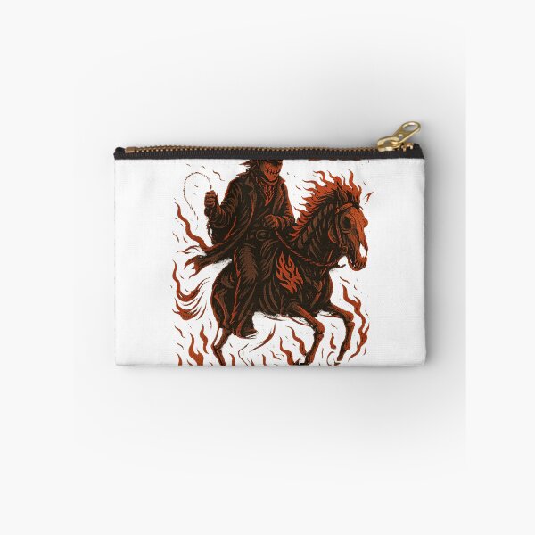 Item preview, Flaming Ghost Rider Cowboy | BKANR WARE Hellfire Western designed and sold by BKANRwear.