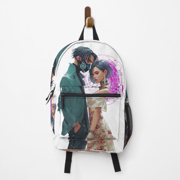 Item preview, Cyberpunk Couple with Futuristic Style designed and sold by pkvorakorn.