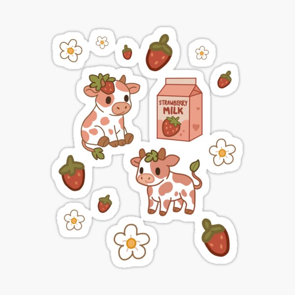 Item preview, Strawberry Cow designed and sold by mcamore.