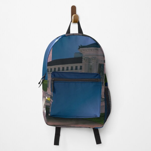 Item preview, Moonlit Sather Tower and Doe Memorial Library designed and sold by BingxiStudio.