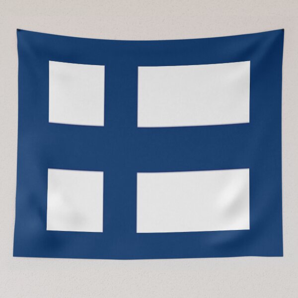 Item preview,  Finnish National Flag Design designed and sold by Midnight Veil Designs.