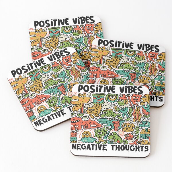 Item preview, Positive Vibes Negative Thoughts designed and sold by LJAandD.