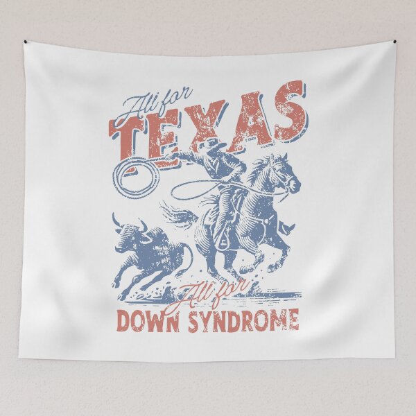 Item preview, All For Texas All For Down Syndrome Awareness designed and sold by Artifyo.
