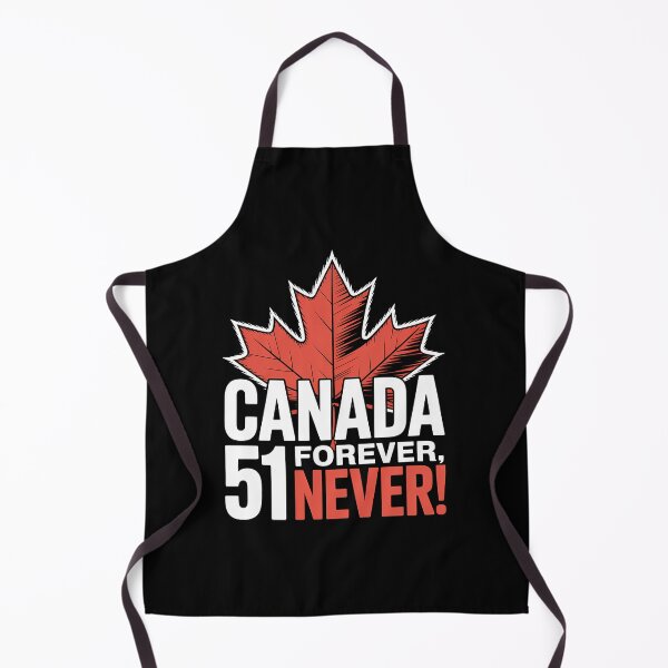 Item preview, Never 51st State Canada Foreve 51 Never Canada Flag designed and sold by Sunset4Bones.