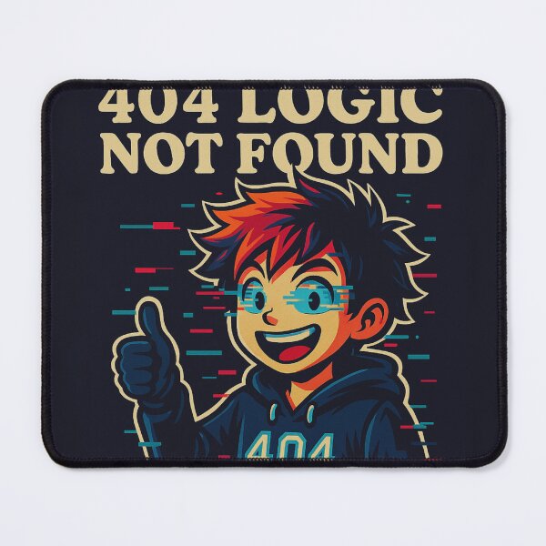 Item preview, 404 Logic Not Found – But Fashion? Always Online designed and sold by FunnySignalStudio.