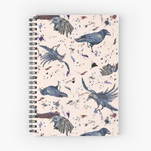 Item preview, Ravens and inkblots designed and sold by MaryCyn.