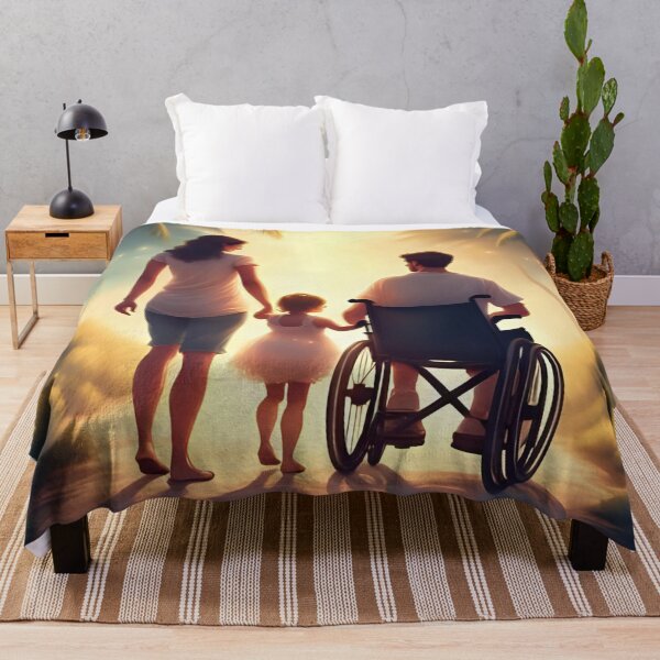 Item preview, Together on the Road: Wheelchair-bound Dad designed and sold by CeciliaGomezArt.