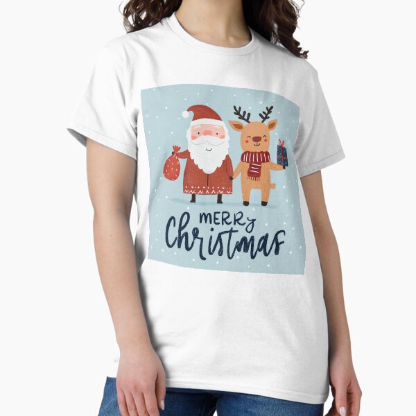 Item preview, Santa Claus And Deer designed and sold by Rtymer.