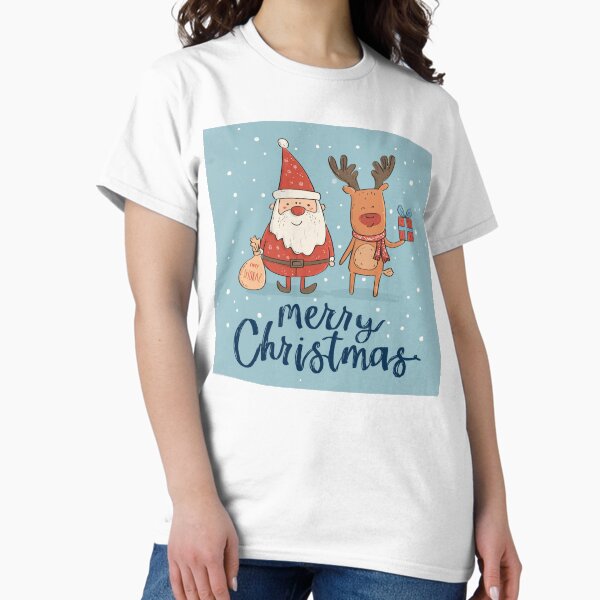 Item preview, Santa Claus And Deer designed and sold by Rtymer.