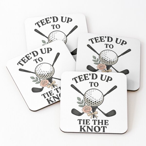 Item preview, Bachelorette Party Golf Shirt, Tee'd Up To Tie The Knot, Funny Gift for Women, Casual Unisex Tee for Golf Enthusiasts & Celebrations designed and sold by Orens POD.