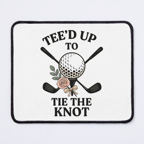Item preview, Bachelorette Party Golf Shirt, Tee'd Up To Tie The Knot, Funny Gift for Women, Casual Unisex Tee for Golf Enthusiasts & Celebrations designed and sold by Orens POD.