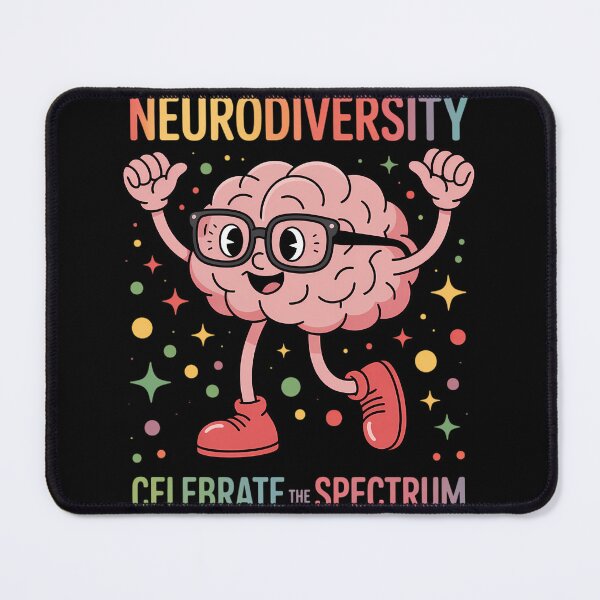 Item preview, NEURODIVERSIDAD Cerebro Conciencia del autismo TEA TDAH designed and sold by blueyeeti.