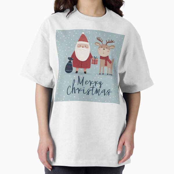 Item preview, Santa Claus And Deer designed and sold by Rtymer.