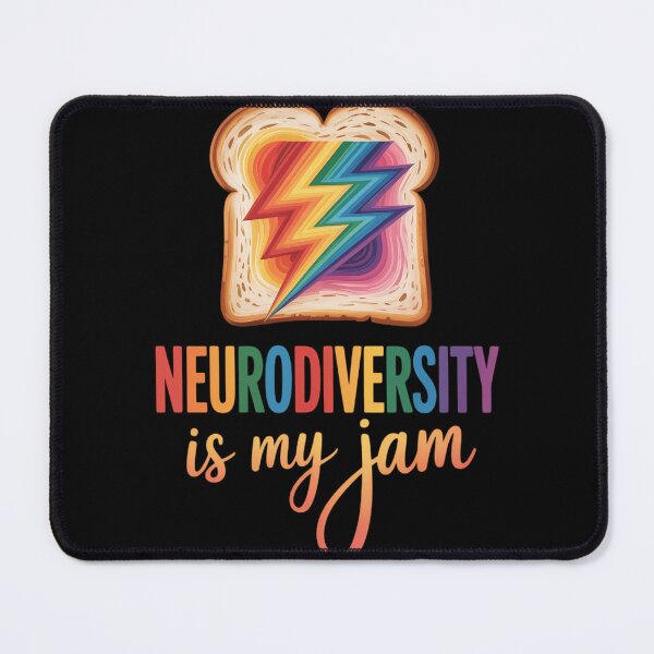 Item preview, Neurodiversity Is My Jam ADHD Autism Awareness Support designed and sold by blueyeeti.