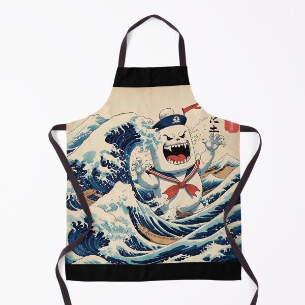 Item preview, Dramatic Wave Yokai Illustration designed and sold by KaternArt.