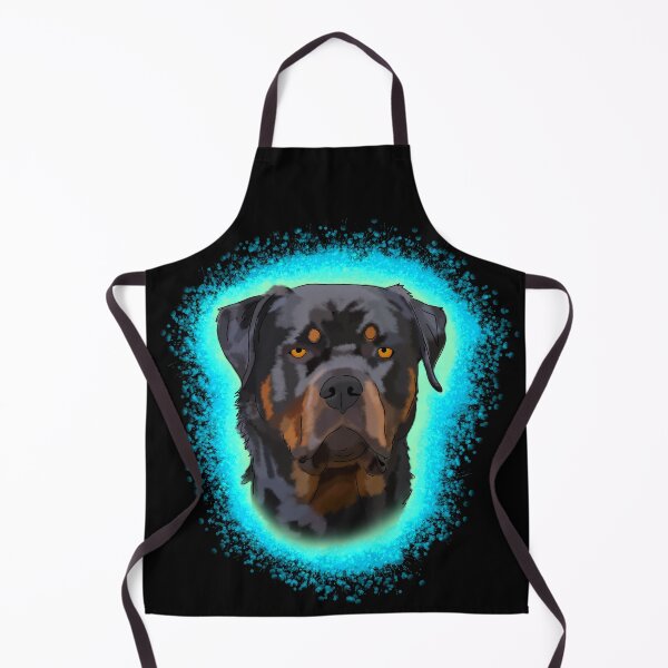Item preview, Light Blue Paint Splash Rottweiler designed and sold by DawnCatcher20.
