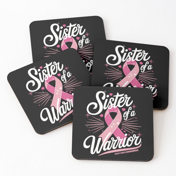 Item preview, Womens Breast Cancer Fighter Awareness Sister Of A Warrior designed and sold by brynatshop.