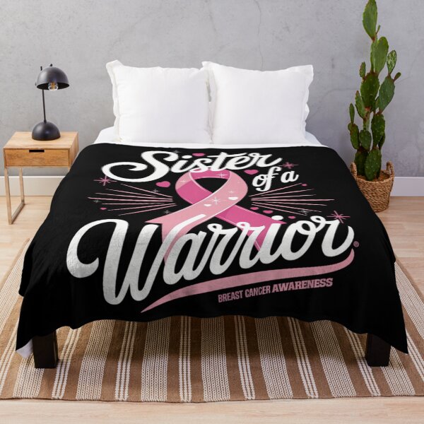 Item preview, Womens Breast Cancer Fighter Awareness Sister Of A Warrior designed and sold by brynatshop.