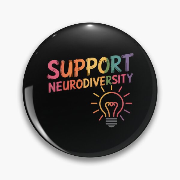 Item preview, Support Neurodiversity Autism ADHD Awareness Rainbow Puzzle designed and sold by blueyeeti.