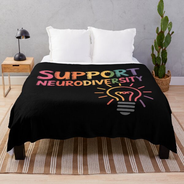 Item preview, Apoya la neurodiversidad, el autismo, el TDAH y la concienciación sobre el rompecabezas del arcoíris designed and sold by blueyeeti.