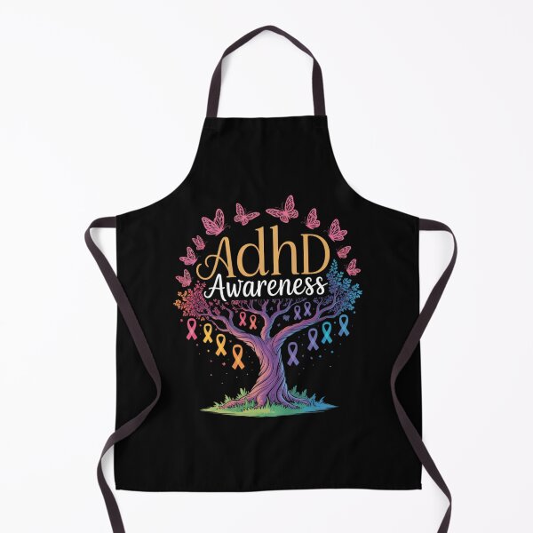 Item preview, Tree Ribbon ADHD Awareness designed and sold by blueyeeti.