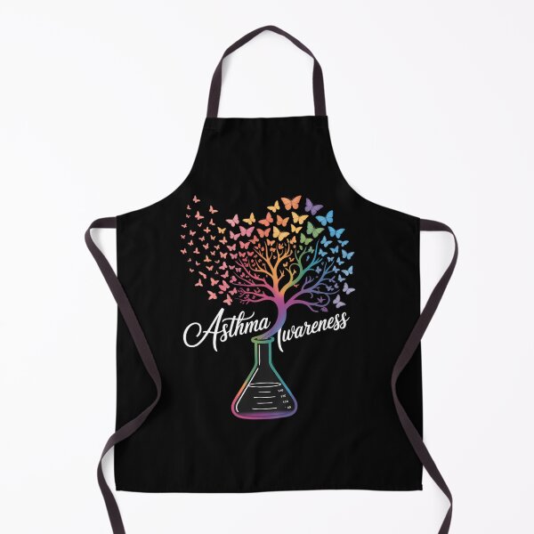 Item preview, Tree Ribbon Asthma Awareness designed and sold by blueyeeti.