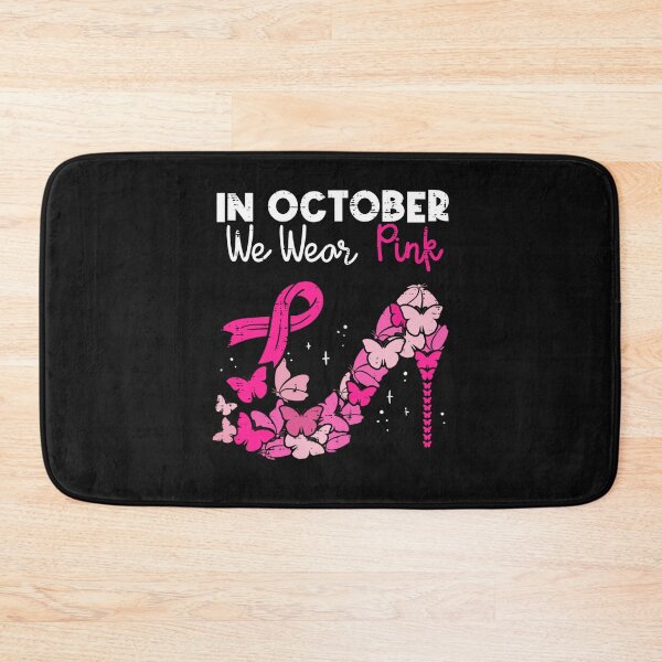 Item preview, in october we wear pink Ribbon Shoe Breast Cancer Awareness designed and sold by facegm.