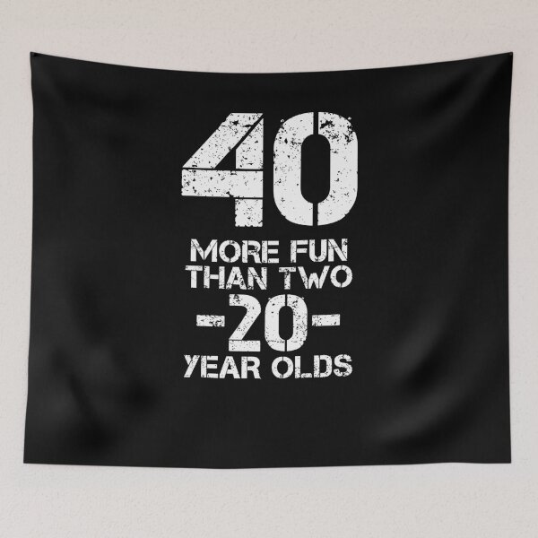 Item preview, 40 More Fun Than Two 20 Year Olds Shirt Funny 40th Birthday Shirt gift designed and sold by KentuckyGirlTee.