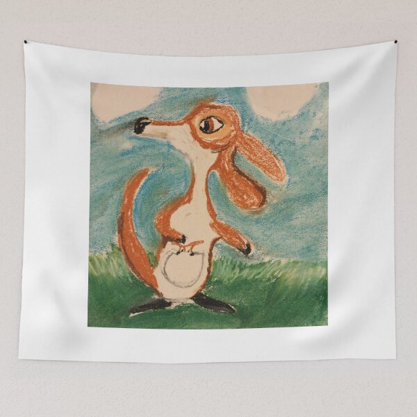 Item preview, Kangaroo And Joey designed and sold by pinkyjainpan.