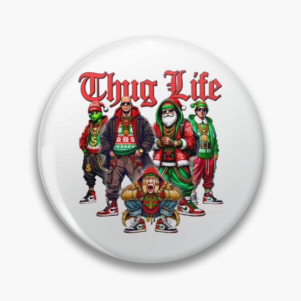 Item preview, Viral Thugs Lifes Christmas Cool Design designed and sold by Amlobderhm.